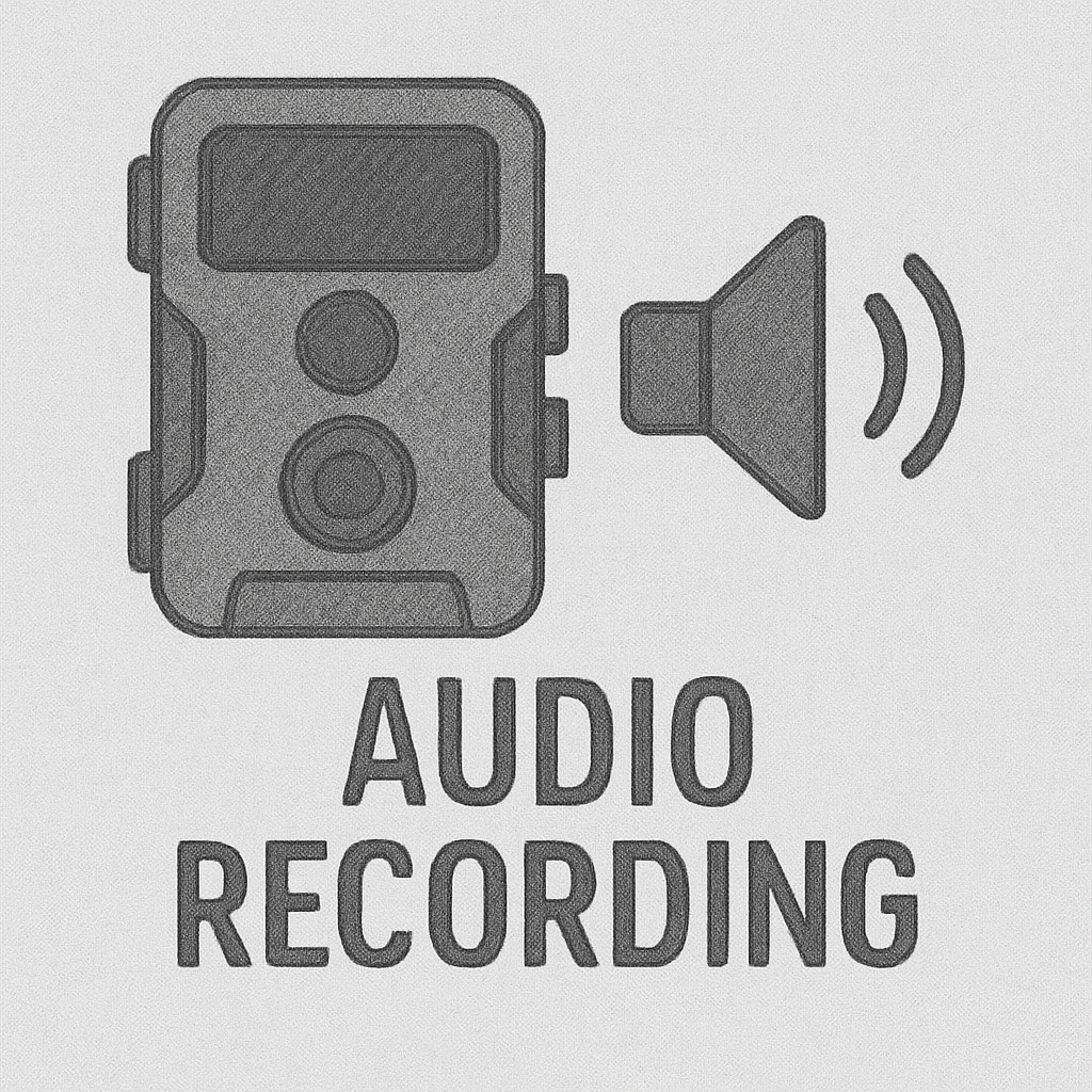 Audio ierakstīšana meža kamerās