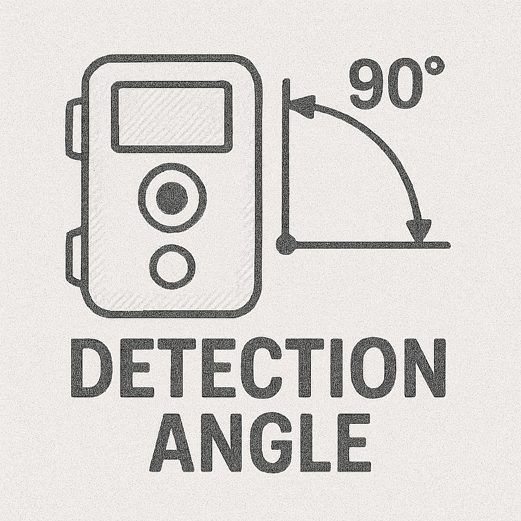Noteikšanas leņķis meža kamerās
